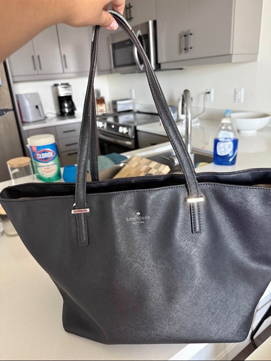 kate spade Handbags - kate spade Black Saffiano Leather Tote